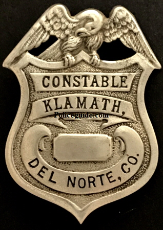 Constable Klamath, Del Norte, Co.