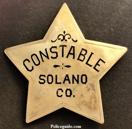 14k gold Constable Solano Co. CA.