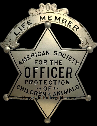 Life Member / American Society for the Protection of Children & Animals.  Made by Reininger S. F.