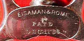 The Eisaman & Rome Police Nipper hallmark The Eisaman & Rome Police Nipper hallmark