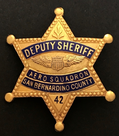 San Bernardino Police Badges