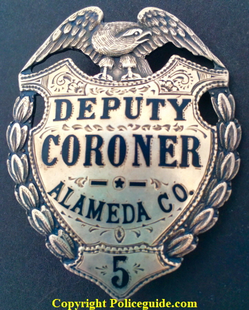 CA-AlamedaCo-DepCoroner5-450 CA-AlamedaCo-DepCoroner5-450
