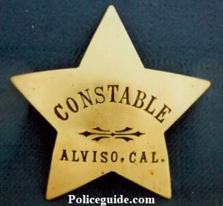 J. L. Mayne served as Marshal of Alviso and then Chief of Police but he was also the Constable of Alviso.