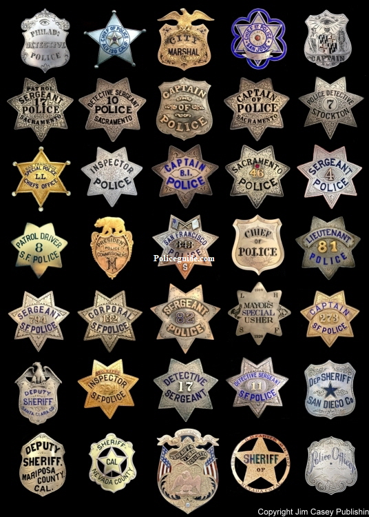 Badges of America’s Finest Poster 20x30