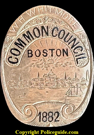 W. H. Whitmore Boston City Council 1882. W. H. Whitmore Boston City Council 1882.