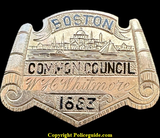 W. H. Whitmore Boston City Council 1883. W. H. Whitmore Boston City Council 1883.