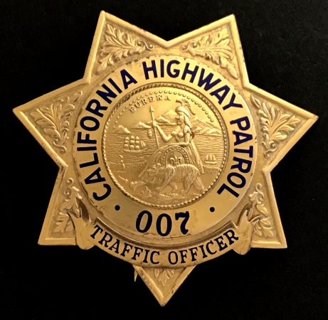 C. H. P. and Traffic Officer Badges