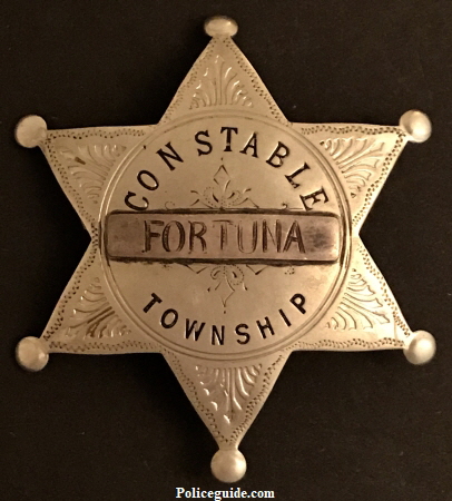 Constable Fortuna Township.