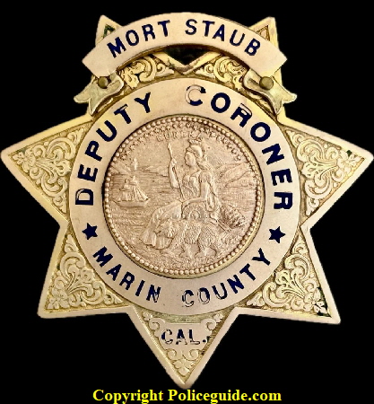 Marin Co. Dep Coroner Mort Staub