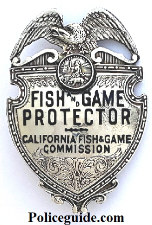 California Fish & Game Protector made by Irvine & Jachens S.F. in Sterling