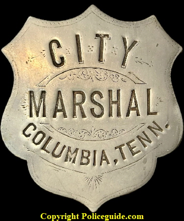 City Marshal Columbia, TN