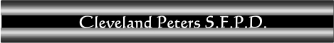 Cleveland Peters banner
