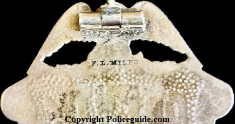 Cuyahoga Deputy Sheriff - P.L. Miles bk