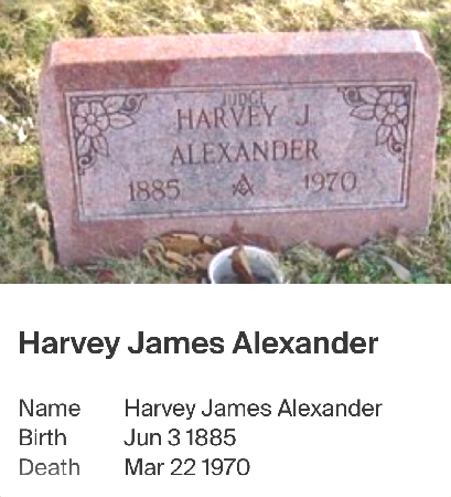 Alexander grave marker 2