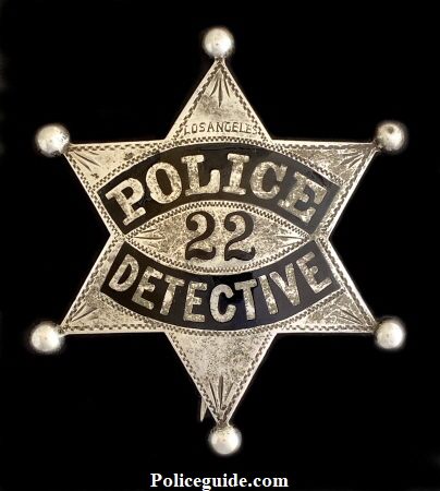 Los Angeles Police Detective 22, circa 1889.