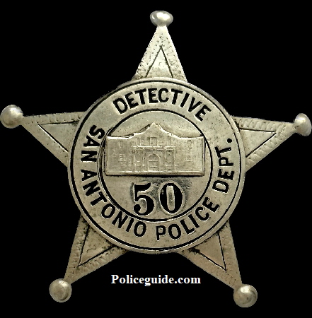 San Antonio Detective badge # 50.