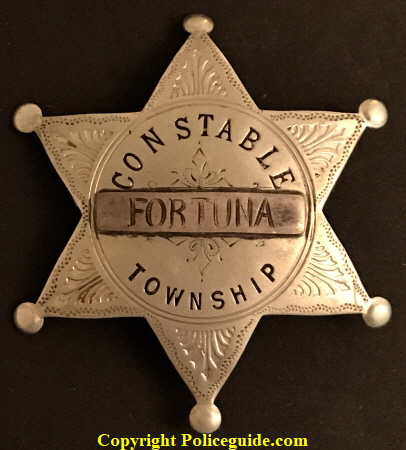 Constable Fortuna Township.