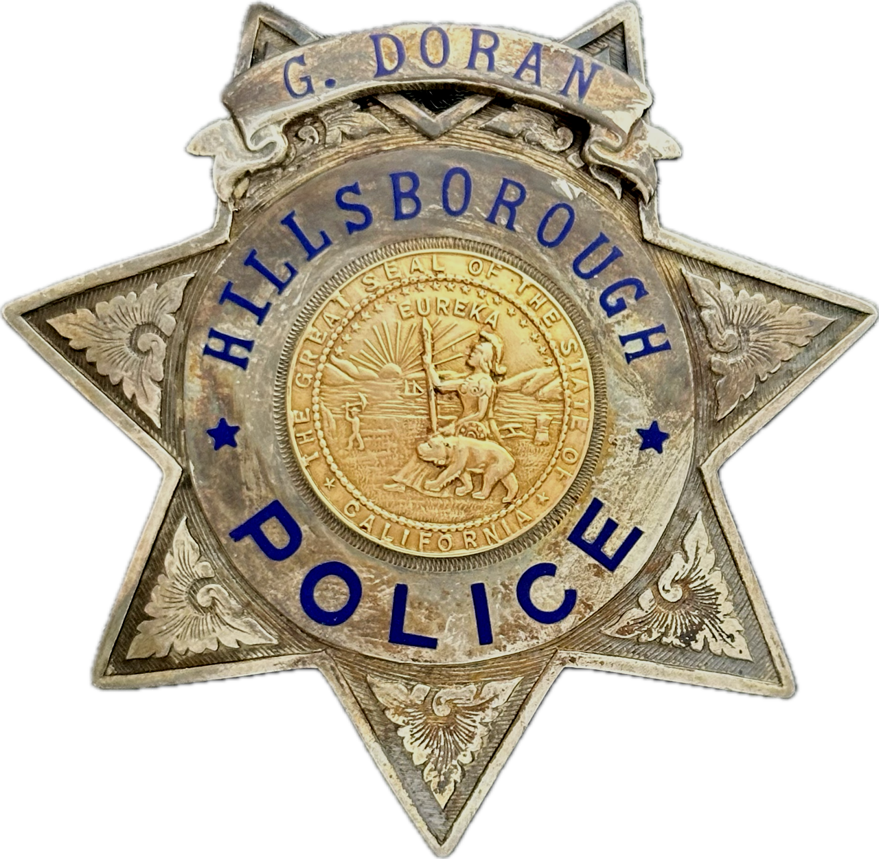 G. Doran Hillsborough Police Star fr 2