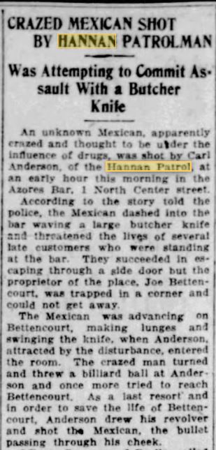 Stockton Evening Record July 12, 1920