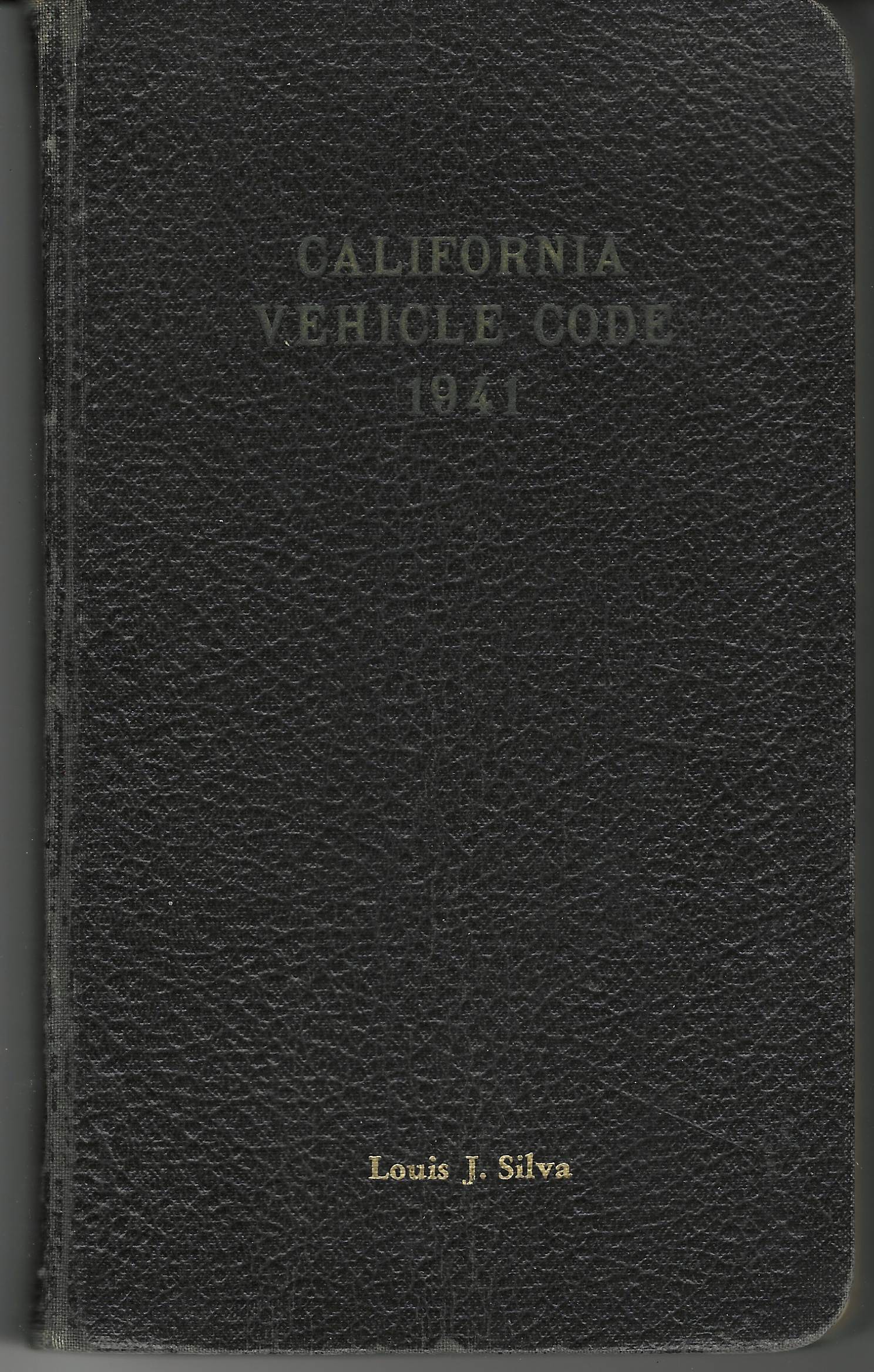 1941 Vehicle Code