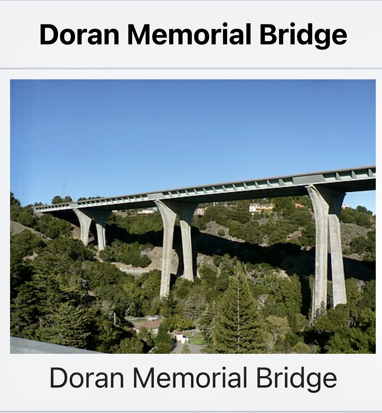Doran Bridge