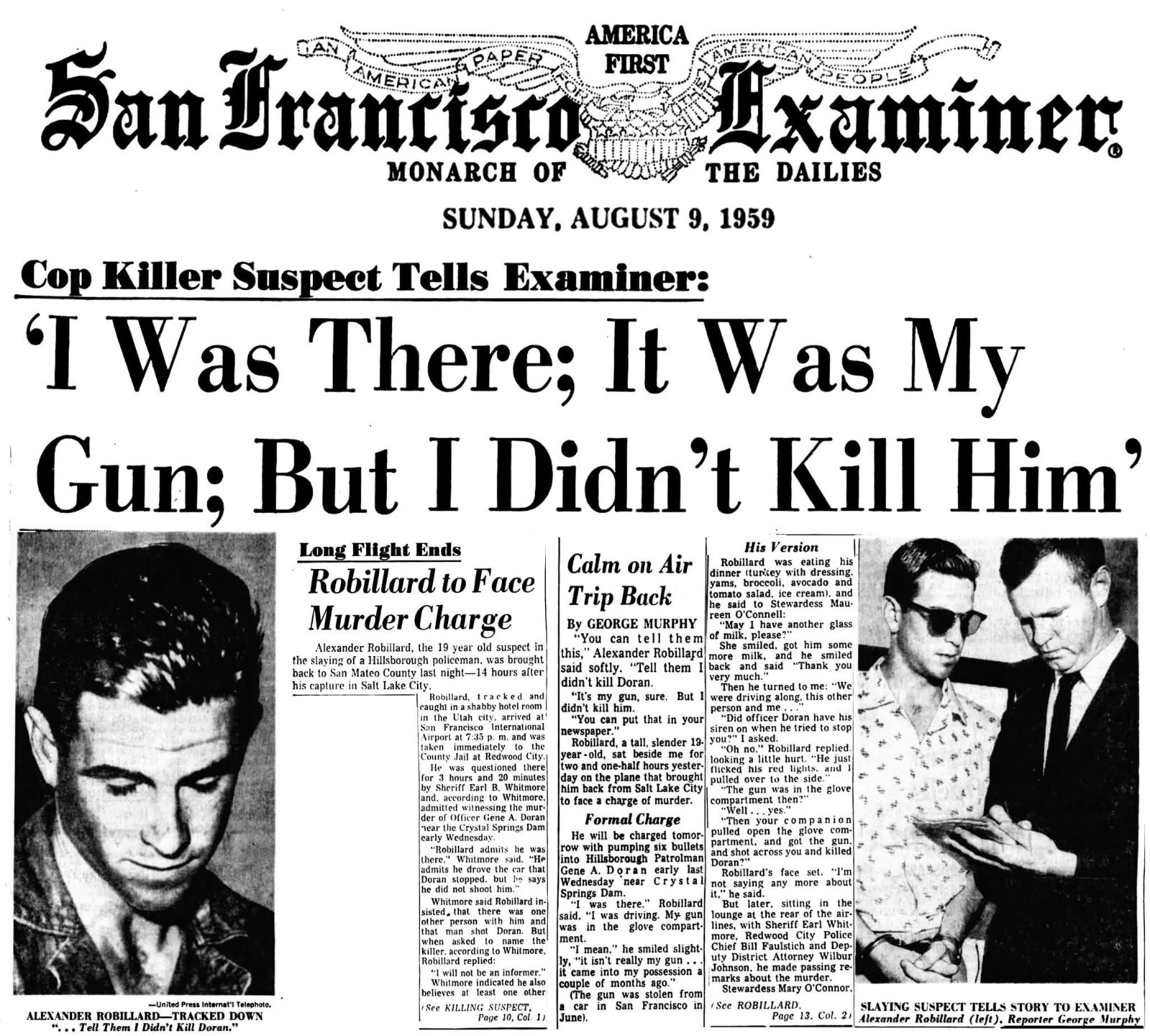 San Francisco Examiner August 9, 1959