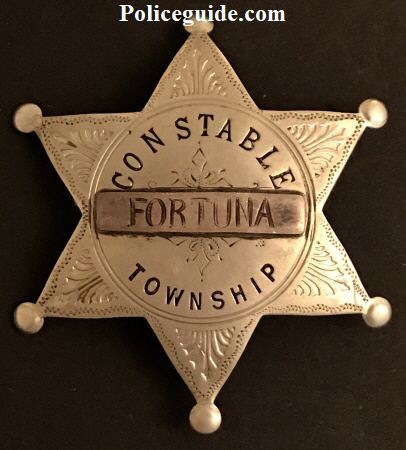 Constable Fortuna Township.