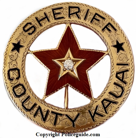 Sheriff County Kauai Rice 
