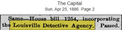 The Capital April 25, 1886