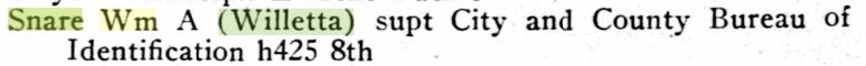 1937 Bakersfield City Dir.
