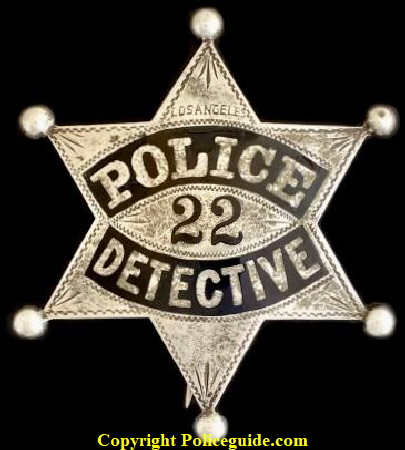 Los Angeles Police Detective 22, circa 1889.