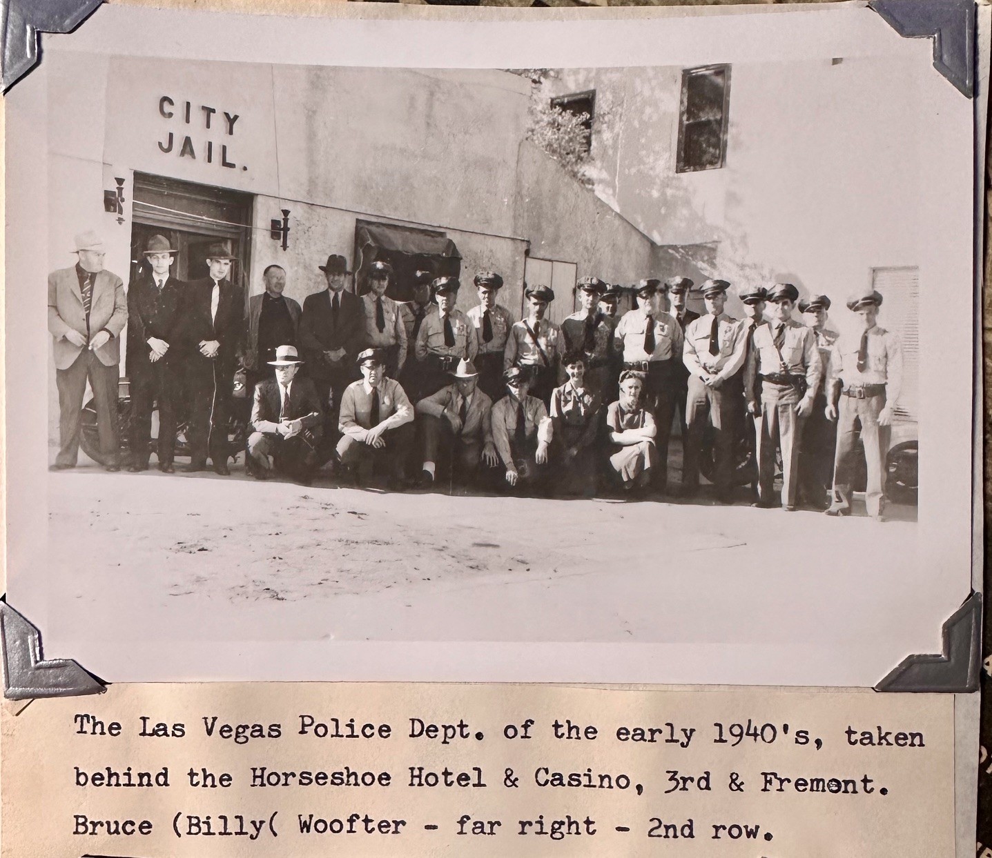 Bruce Woofter family album photo of Las Vegas PD 2 Bruce Woofter family album photo of Las Vegas PD 2