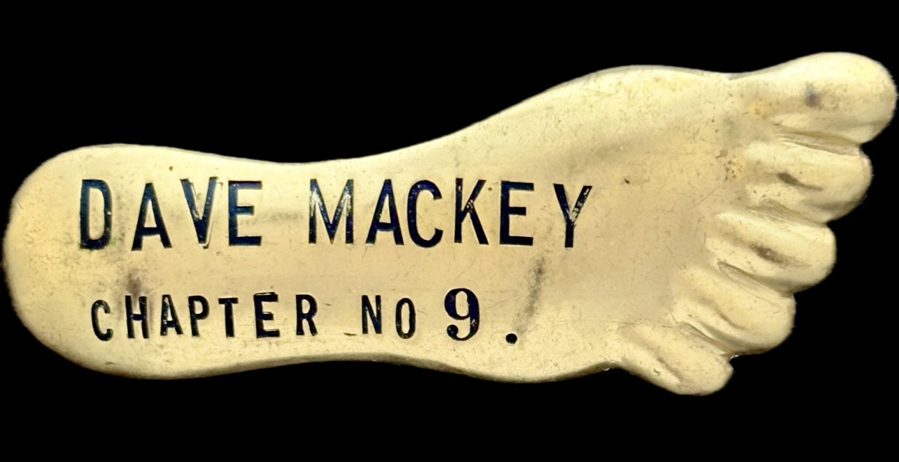 Dave Mackey foot Dave Mackey foot
