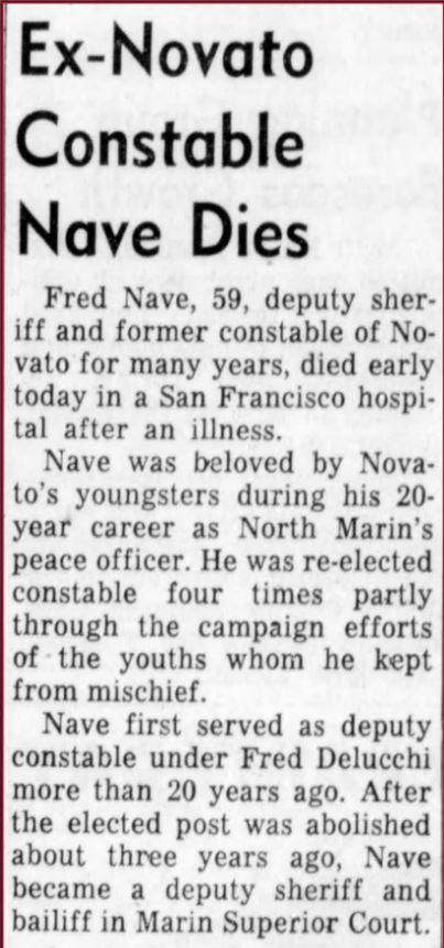 Daily Independent Journal October 26, 1957 Obit2