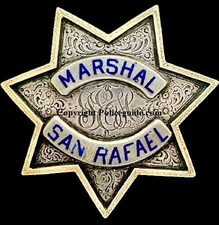 Marshal San Rafael badge DWL