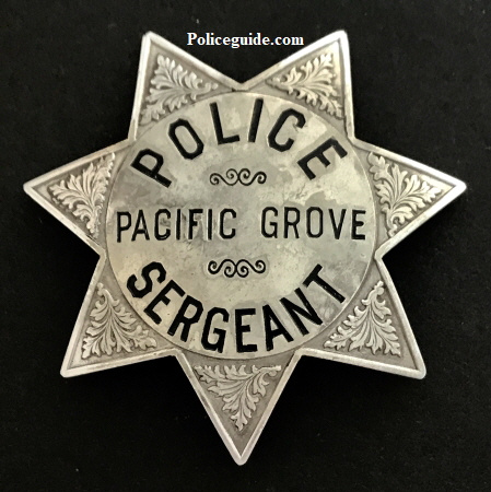 Pacific Grove Police Sergeant made by P-M&K S.F.
