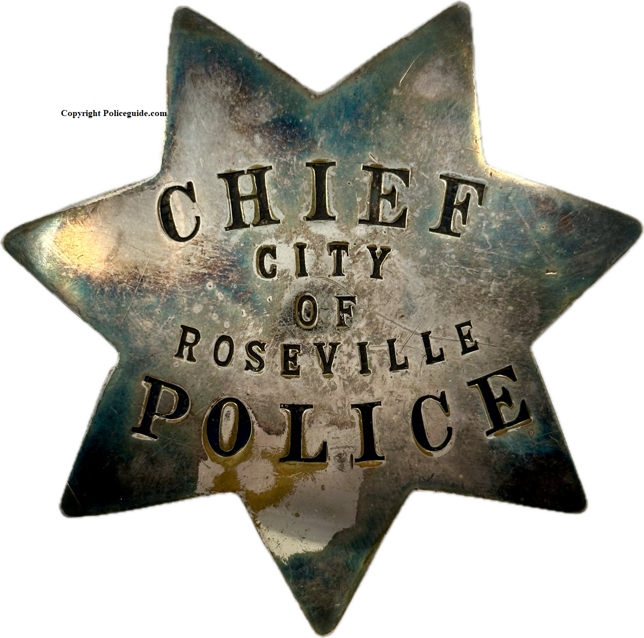 Roseville Chief badge