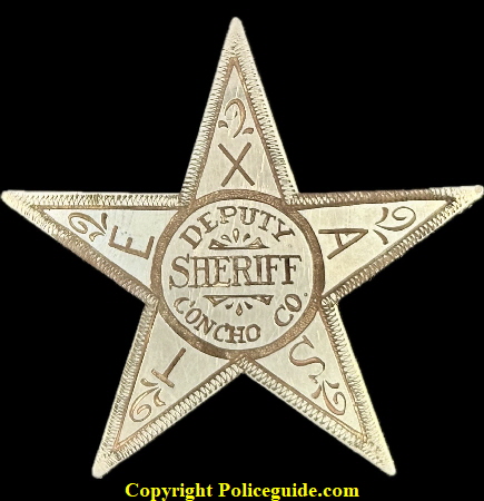 Concho Co. Deputy Sheriff Texas