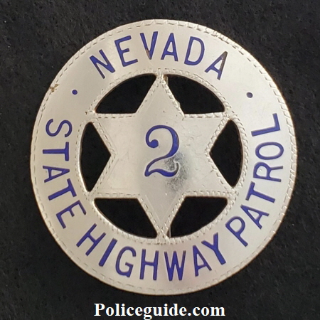 Nevada State HP badge 2 450