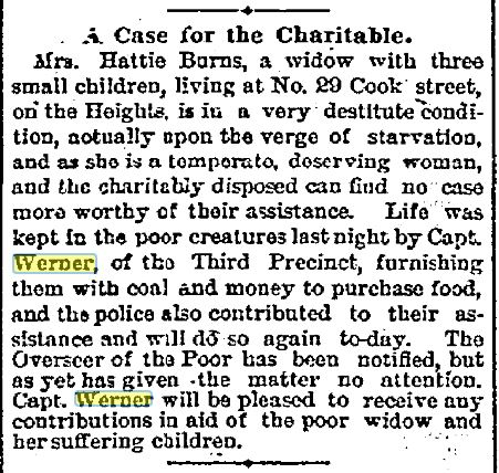 The Evening Journal January 7, 1878 Charity