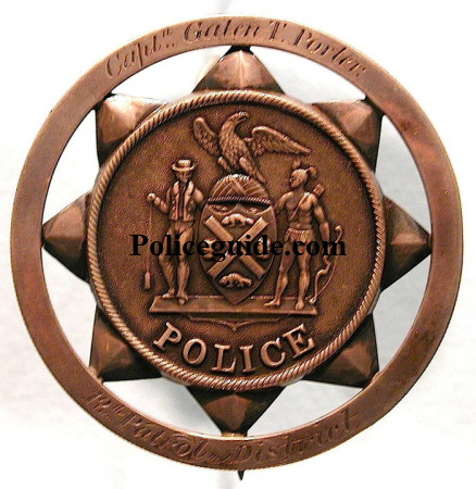 NYPD Capt Galen Porter badge