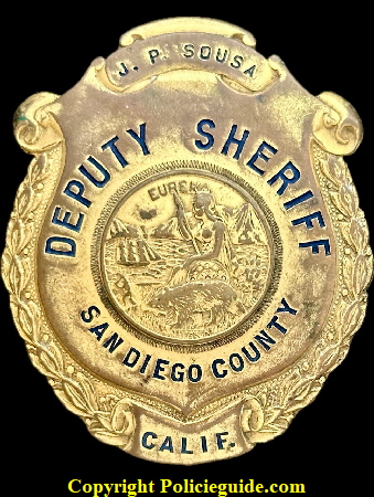 San Diego Co. DS J.P. Sousa