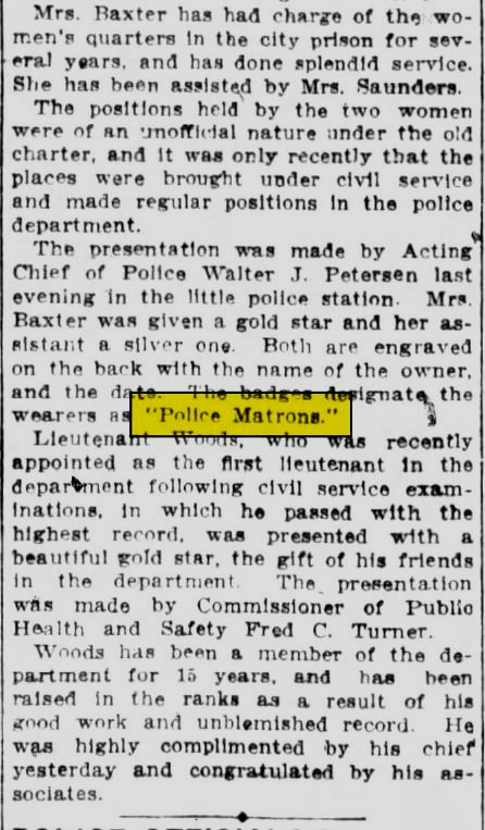 Oakland Tribune July 14, 1912 Awarded Badges 2-2