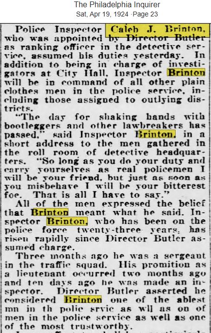 The Philadelphia Enquirer April 19, 1924 1