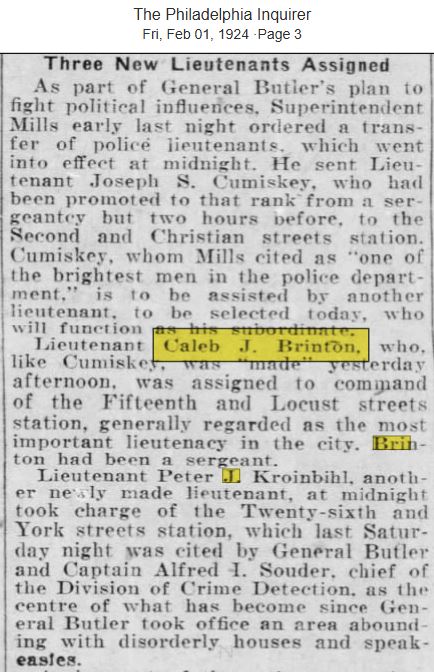 The Philadelphia Enquirer February 1, 1924