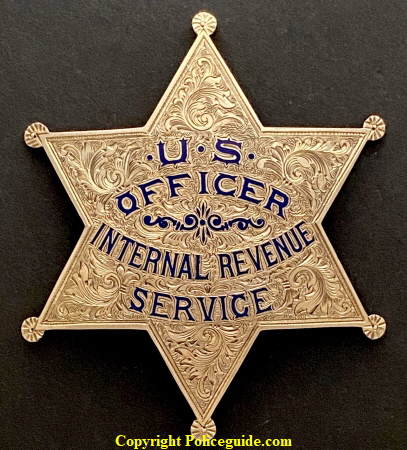 William Cornelius McCarthy was appointed a U.S. Officer for the Internal Revenue Service in January of 1920.  A native son of California he was born in San Francisco on April 12, 1884.
