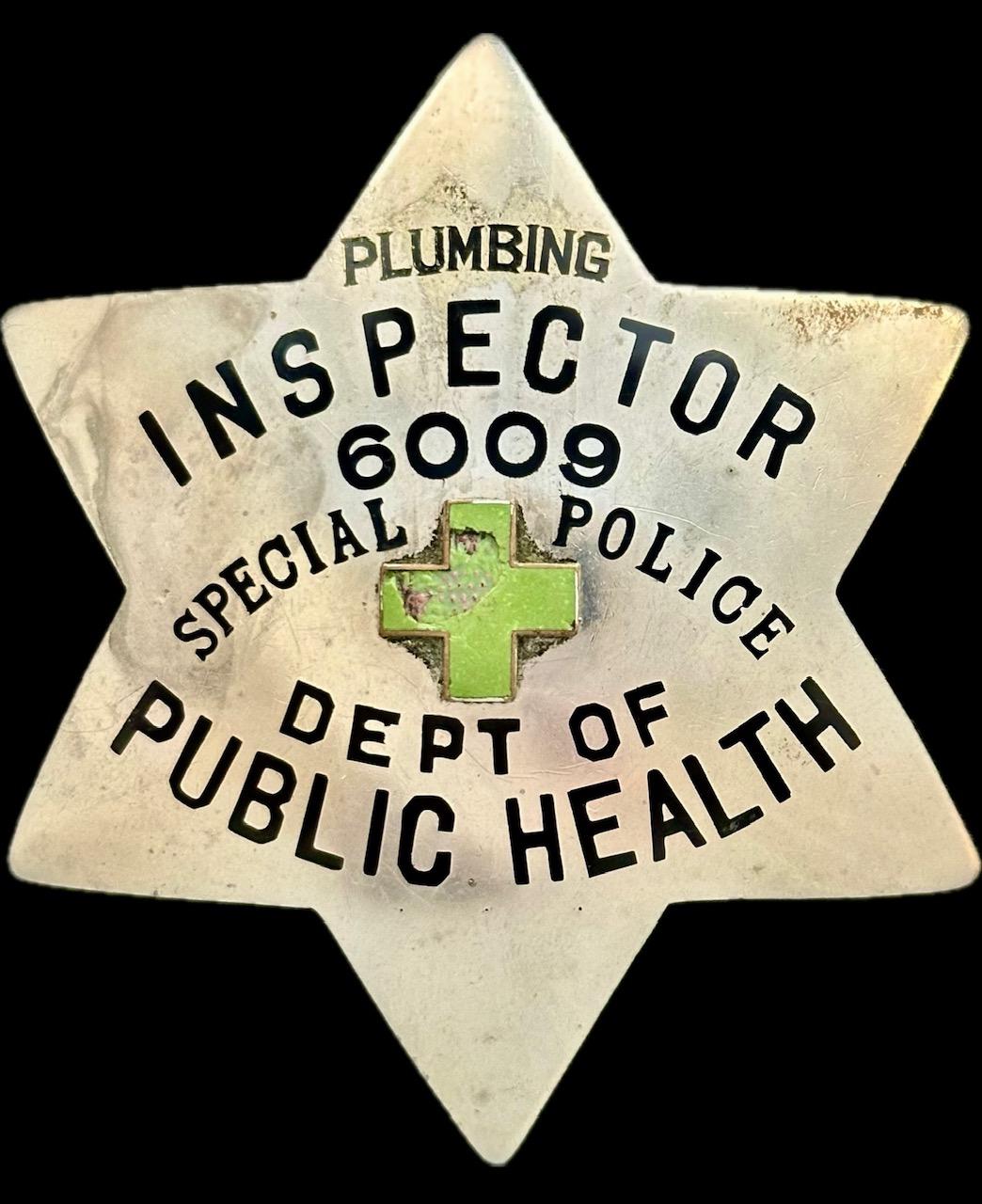 S.F. Plumbing Inspector 6009