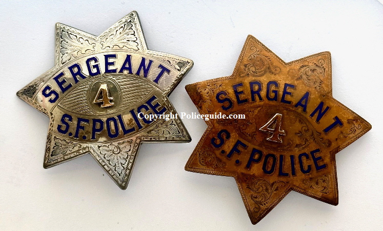 Lawrence McInerney Sgt badges