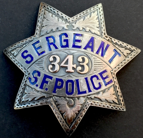 San Francisco Police Badges 1