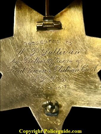 SFPD Star 380 Sullivan pres SFPD Star 380 Sullivan pres